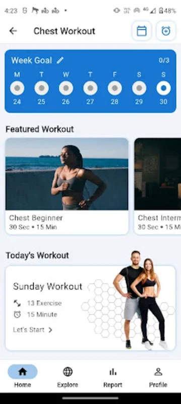 Chest Workout At Home for Android - Ideal for Home Fitness