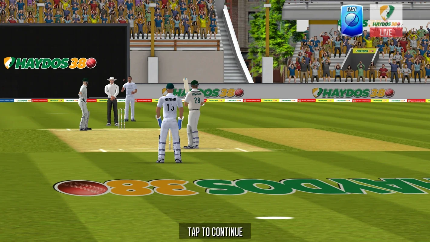 Haydos 380 for Android - Immersive Cricket Experience