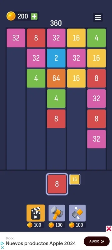 X2 Puzzle for Android - Play and Merge Numbers