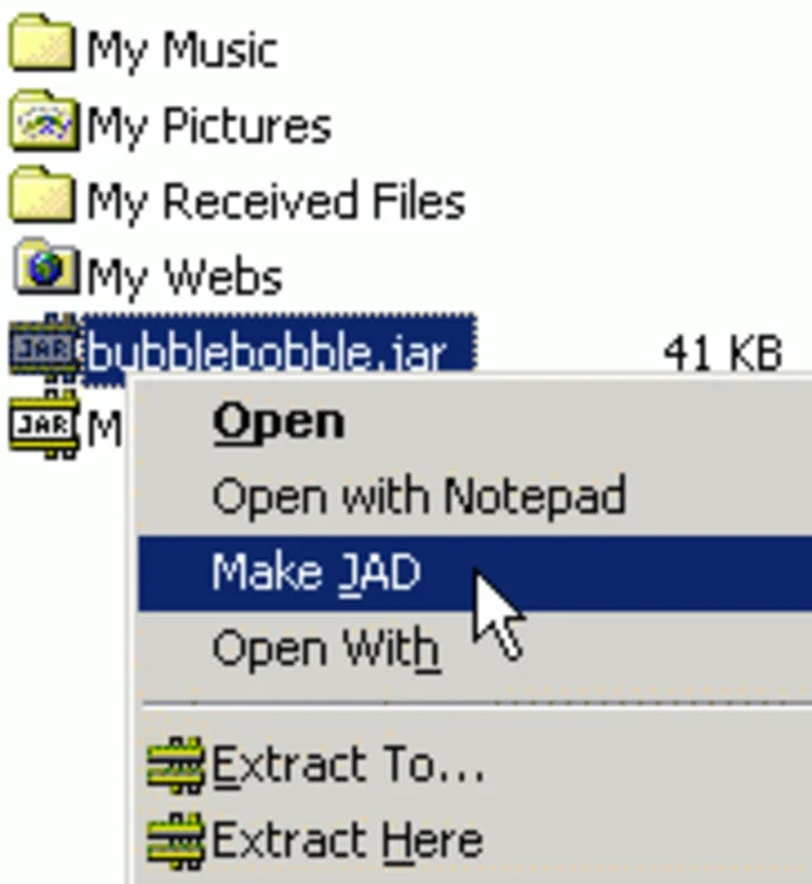 JADMaker: Easy JAR to JAD Conversion for Windows Mobile Games