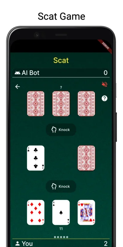 Scat for Android: A Card Game of Strategy