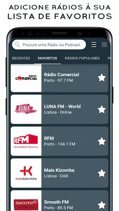 Radio Portugal - FM Radio for Android - Enjoy 500+ Portuguese Stations