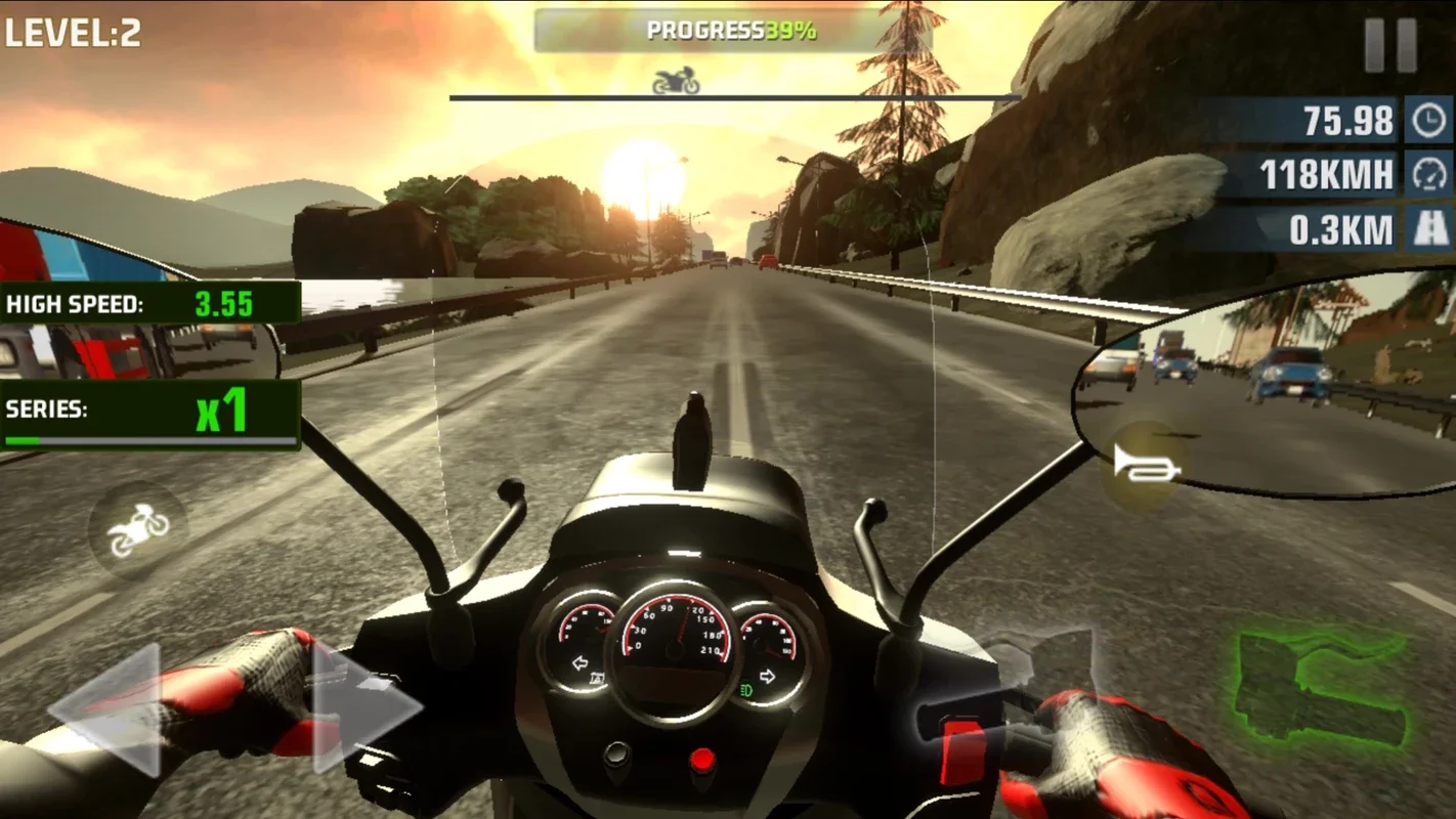 Speed Moto Dash for Android: High - Speed Motorcycle Driving Fun