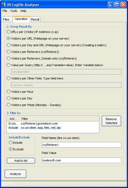 IIS Logfile Analyser for Windows - Simplify Log Analysis