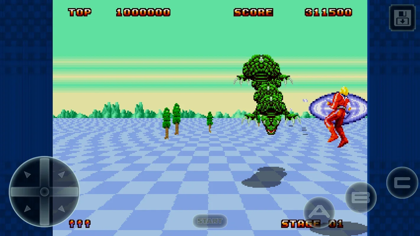 Space Harrier II for Android - Exciting Third-Person Action