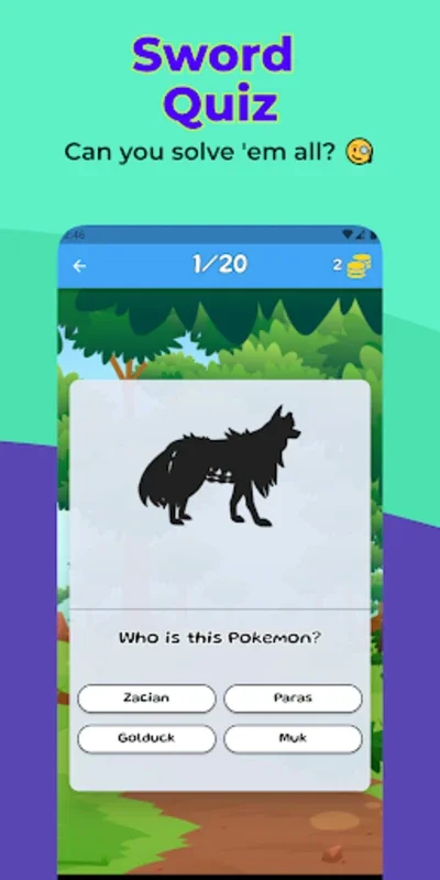 Solve for Android - Over 1000 Pokemon Trivia Questions