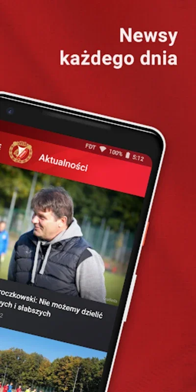 Widzew Łódź App for Android - Stay Connected with Your Team