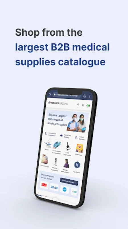 Medikabazaar for Android - Streamlining Healthcare Supply Procurement