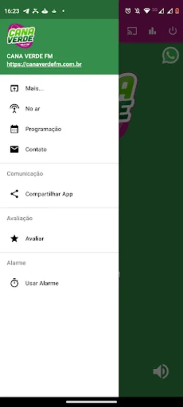 CANA VERDE FM for Android - High - Quality Siqueira Campos Radio