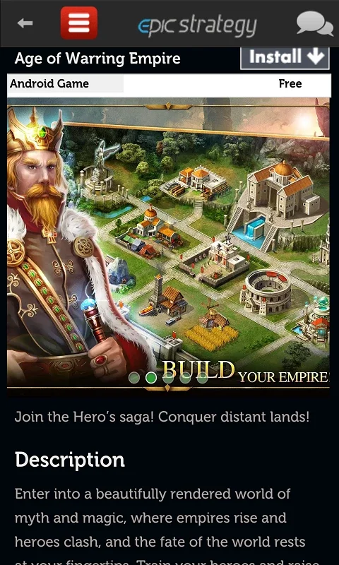 Epic Strategy Games for Android - Engaging Challenges