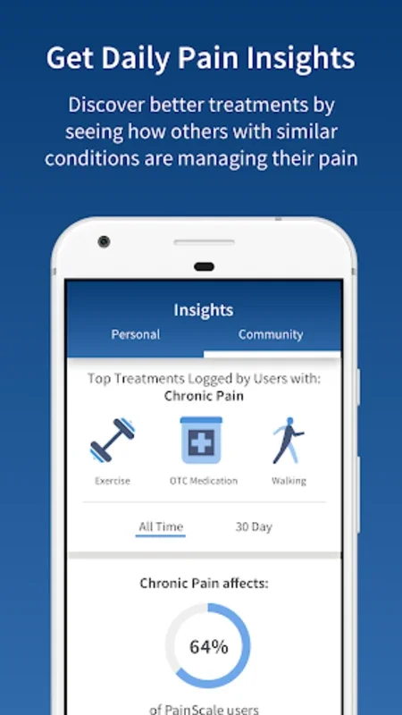 PainScale — Chronic Pain Diary for Android: Track Your Pain