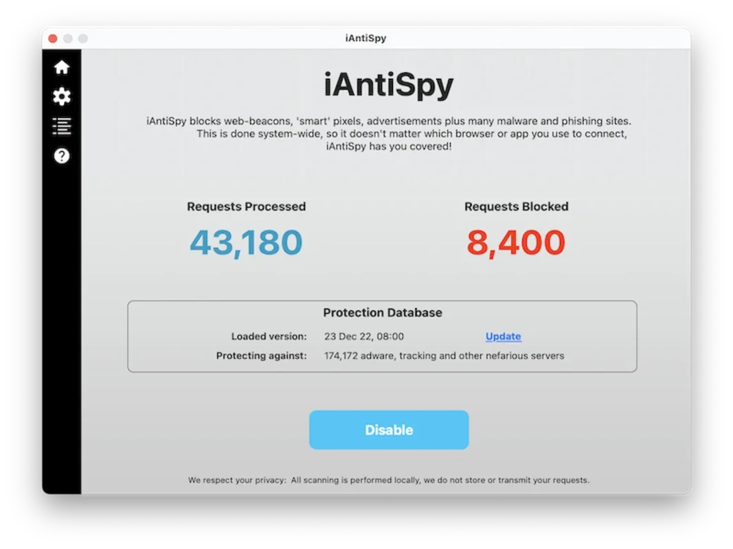 iAntiSpy for Mac - Enhance Your Browsing