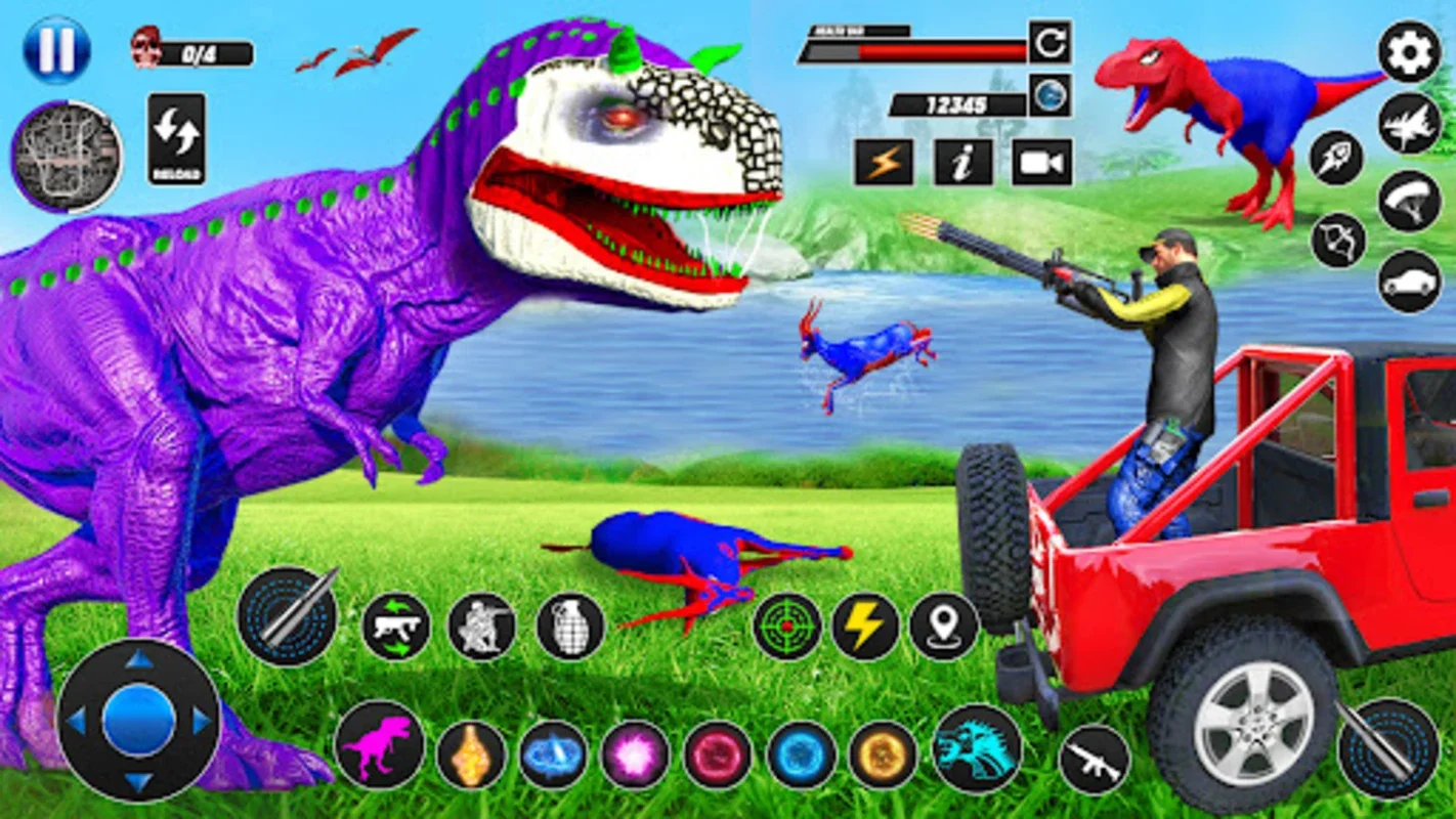 Wild Dino Animal Zoo Hunter for Android - Thrilling Offline Hunting