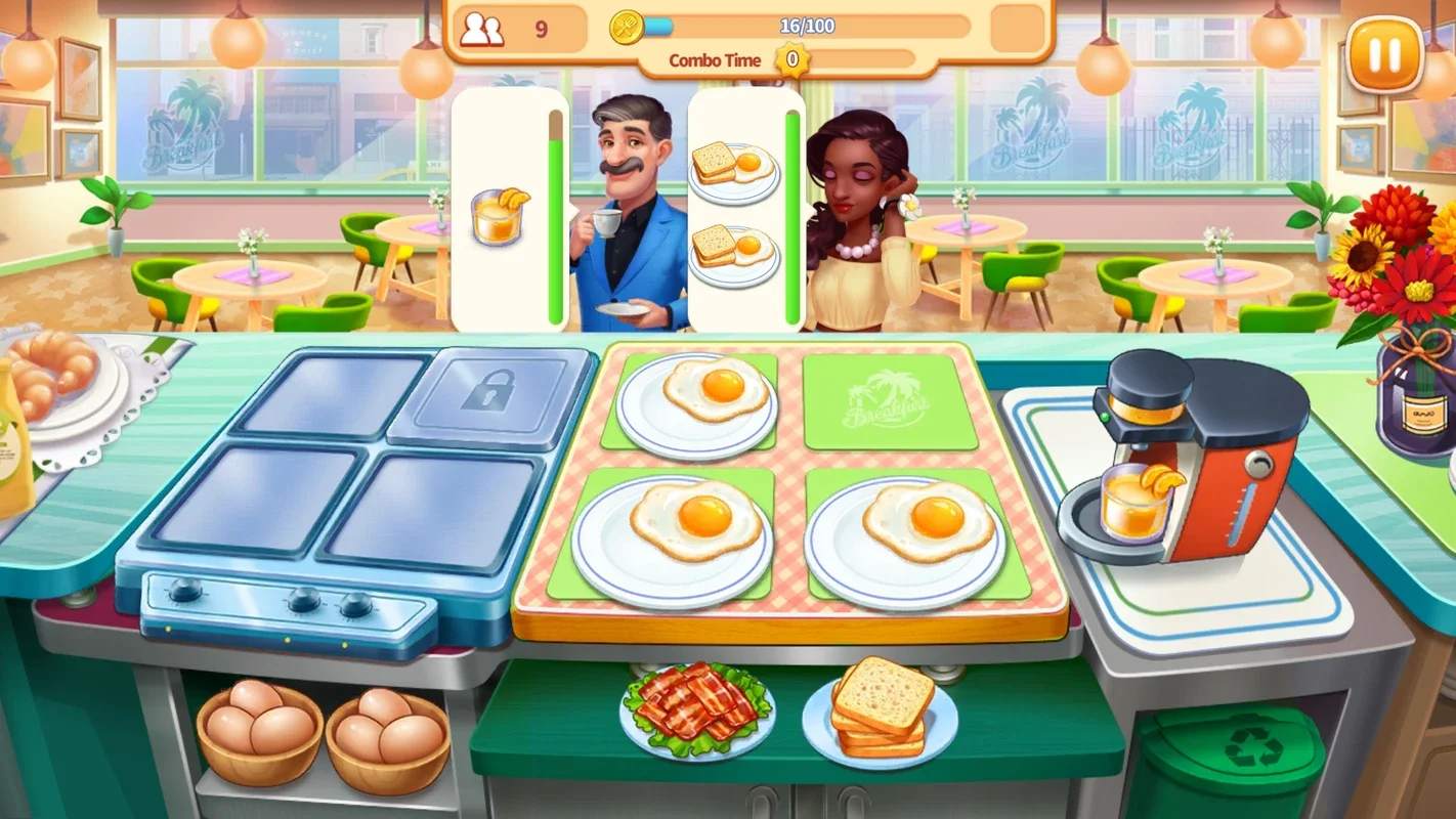 My Restaurant: Crazy Cooking Games for Android - Save the Breakfast Biz