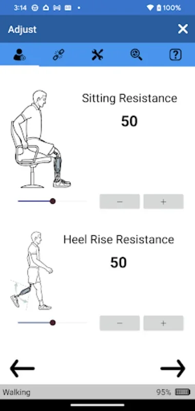 GaitLab for Android - Streamline Prosthetic Ankle Setup