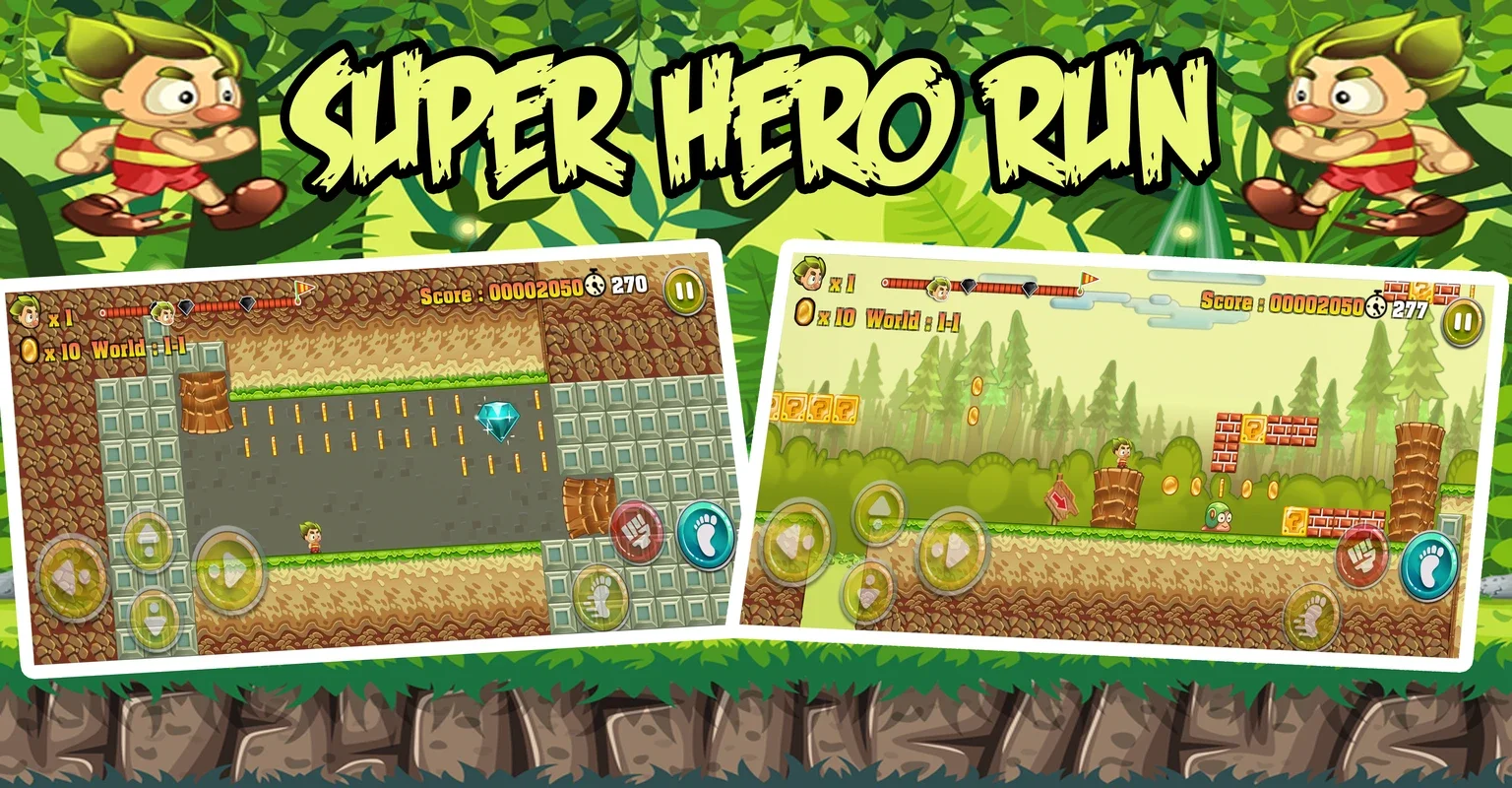 Super Hero Run for Android - Thrilling Gaming Experience