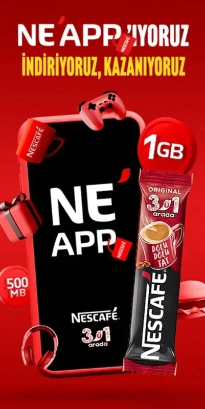 Nescafé 3ü1 Arada NE'APP for Android - Earn Points with Every Coffee Purchase