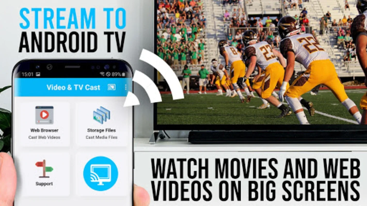 TV Cast (Google Cast) for Android - Download the APK from AppHuts