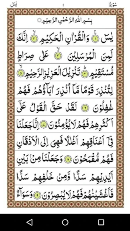 Panj Surah for Android - Immerse in Quranic Chapters