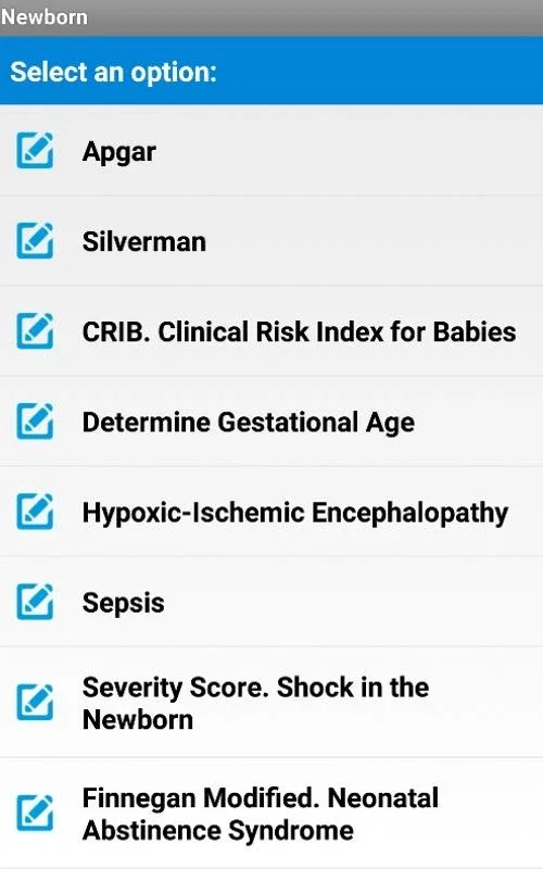 Pediatric Scores for Android - Download the APK from AppHuts