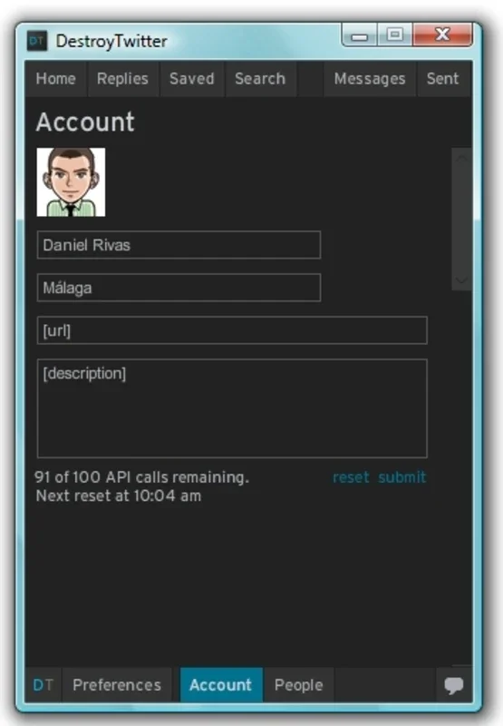 DestroyTwitter for Windows: Comprehensive Account Management