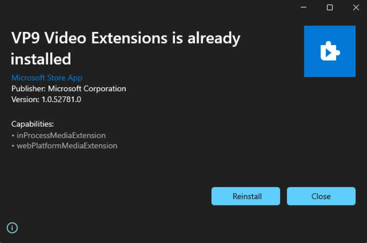 VP9 Video Extensions for Windows: Native Video Playback