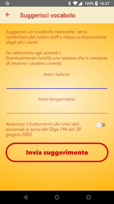 il Bergamasco for Android: Preserve & Learn Bergamasco Dialect