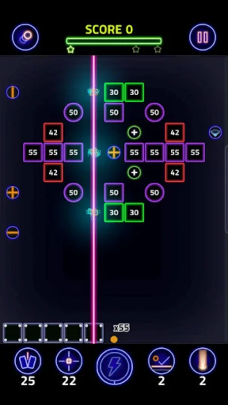 Brick Breaker Glow for Android - Addictive Arcade Fun