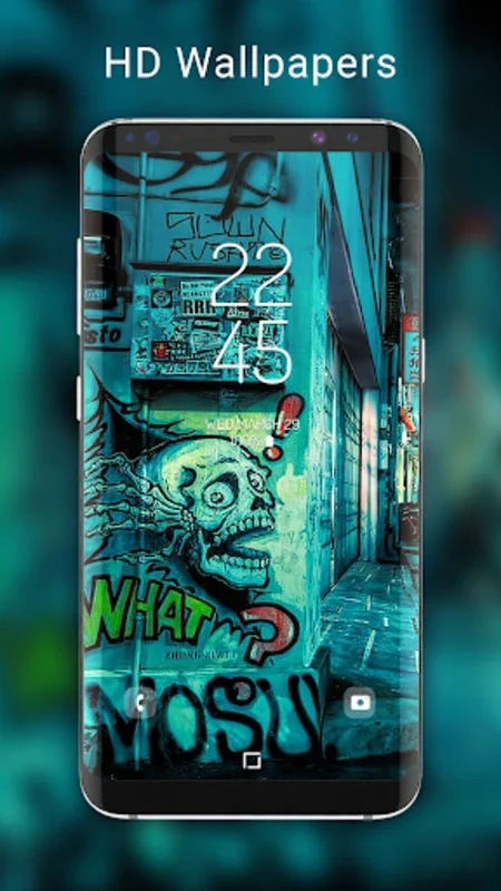 Graffiti Colourful SMS Theme for Android - Personalize Your Texts