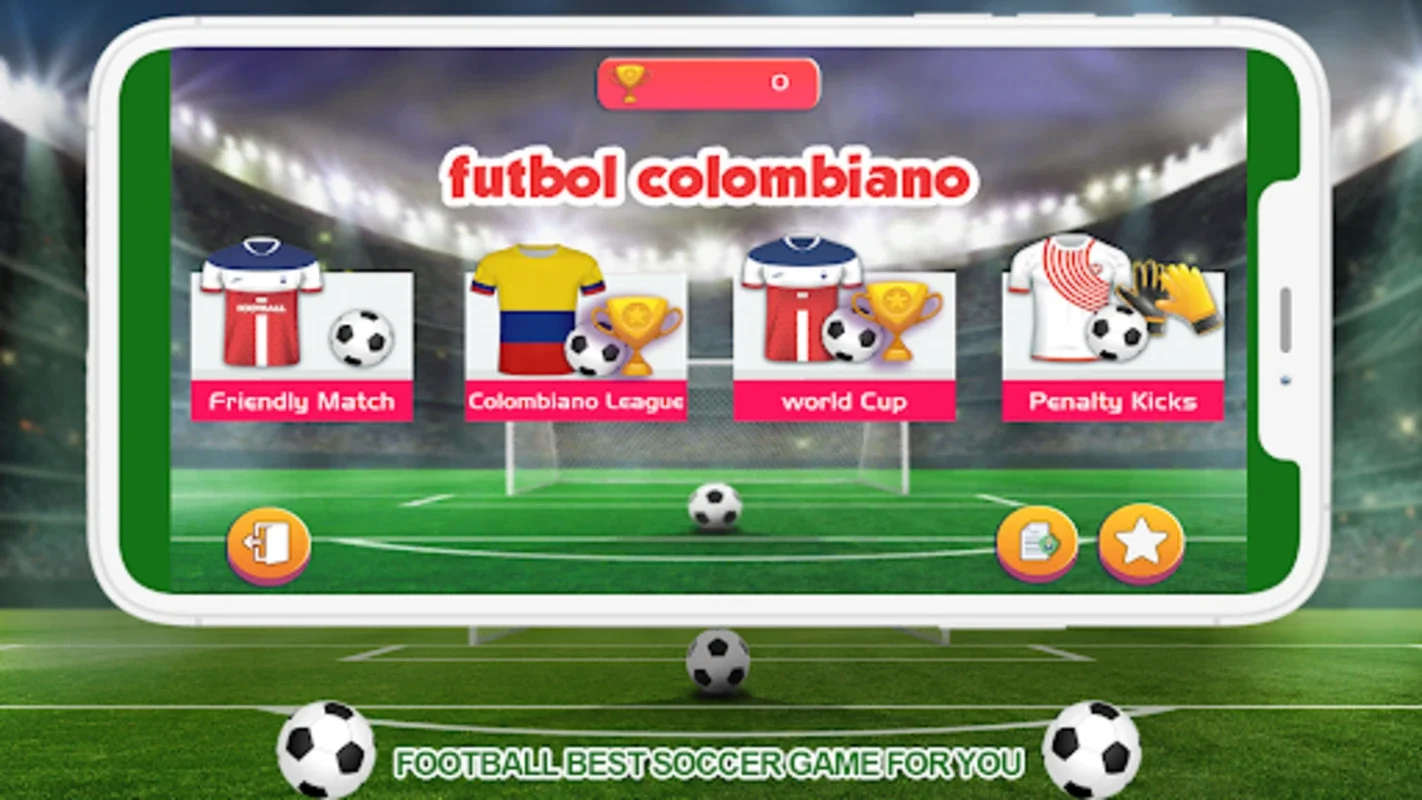 Fútbol Colombiano for Android: A Versatile Virtual Soccer Game