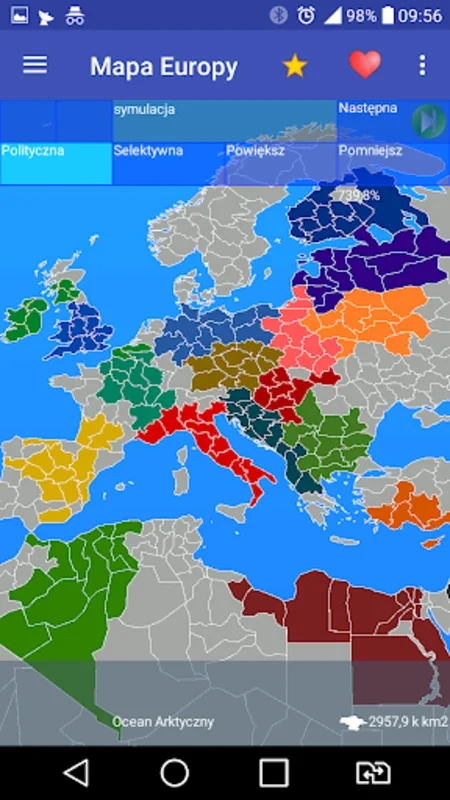 Europe Map for Android: Explore Geography