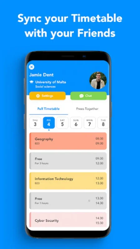 FreeHour for Android - Manage Your Schedule Easily