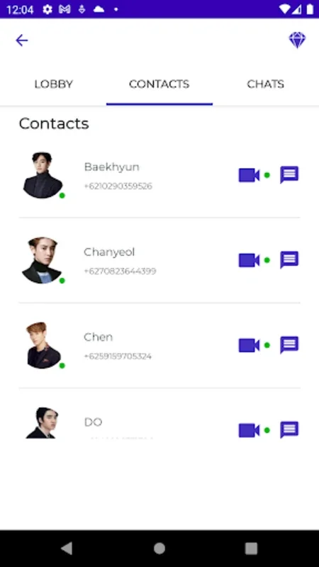 EXO - Fake Chat & Video Call for Android: Immersive Experience