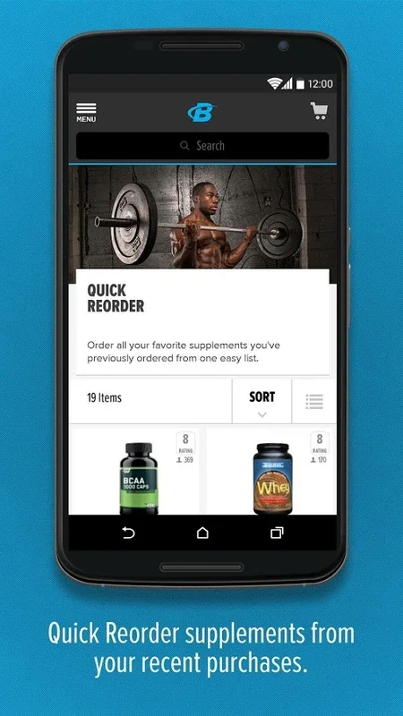 Bodybuilding.com Store for Android: Shop Fitness Products with Ease