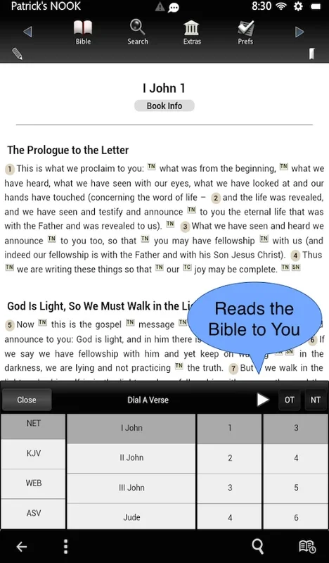 Touch Bible for Android: Enrich Your Bible Study