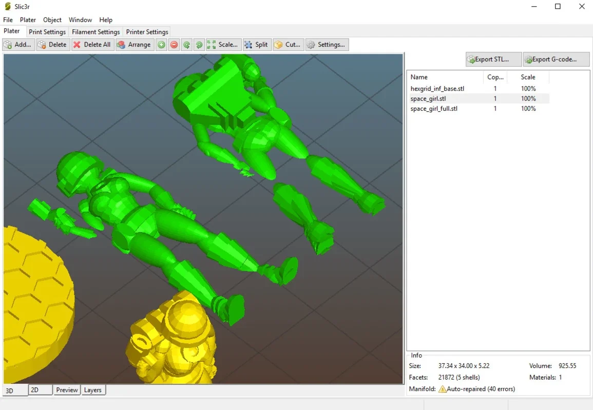 Slice3r for Windows - Efficient 3D Printing Slicing