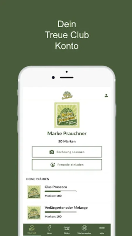 Marke Prauchner for Android - Earn Loyalty Points