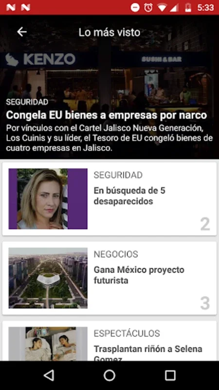 Mural for Android - Comprehensive News App