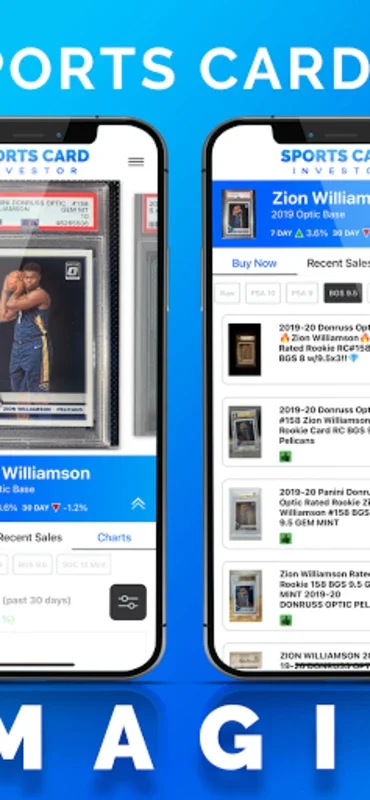 Sports Card Investor for Android - Track Trends and Analyze Market