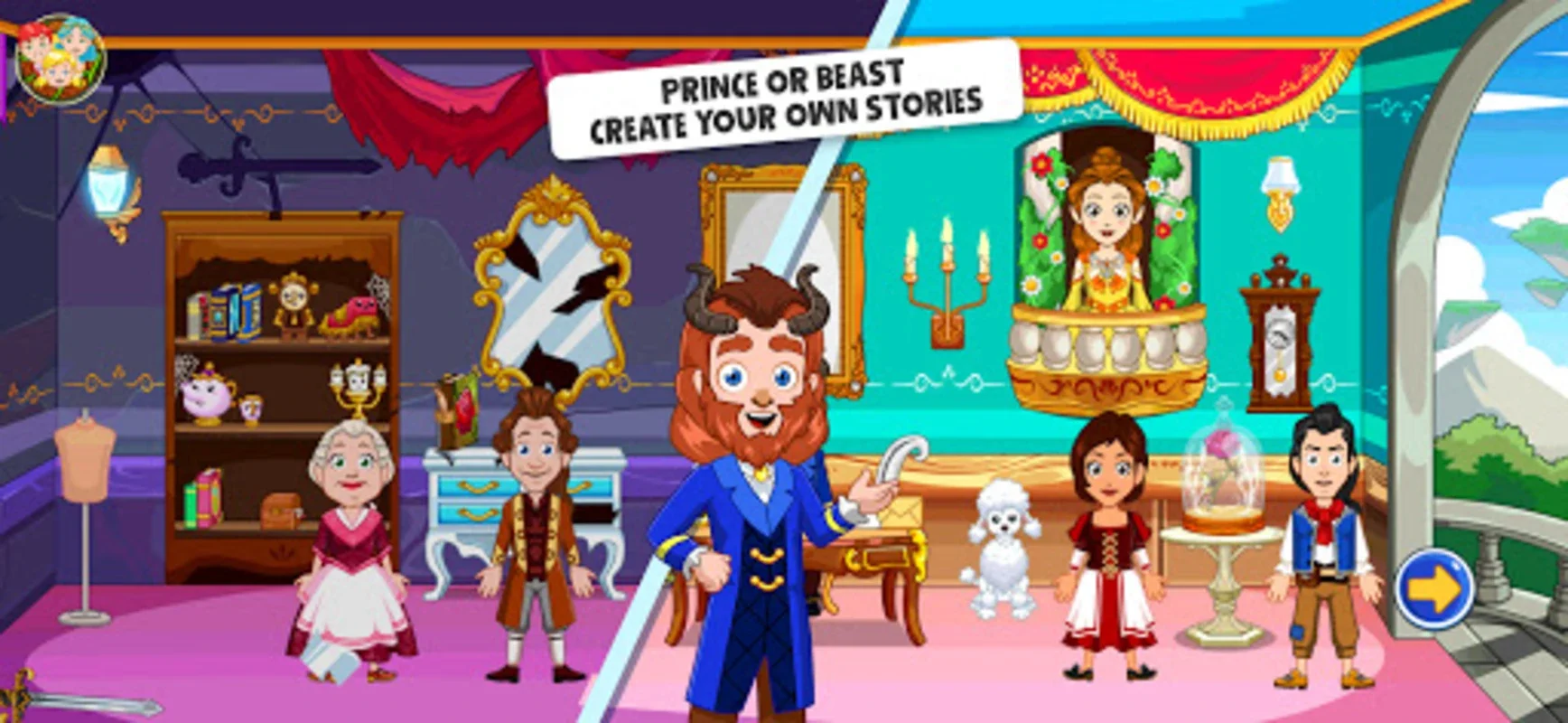 Wonderland : Beauty & the Beast for Android - Engaging Adventure