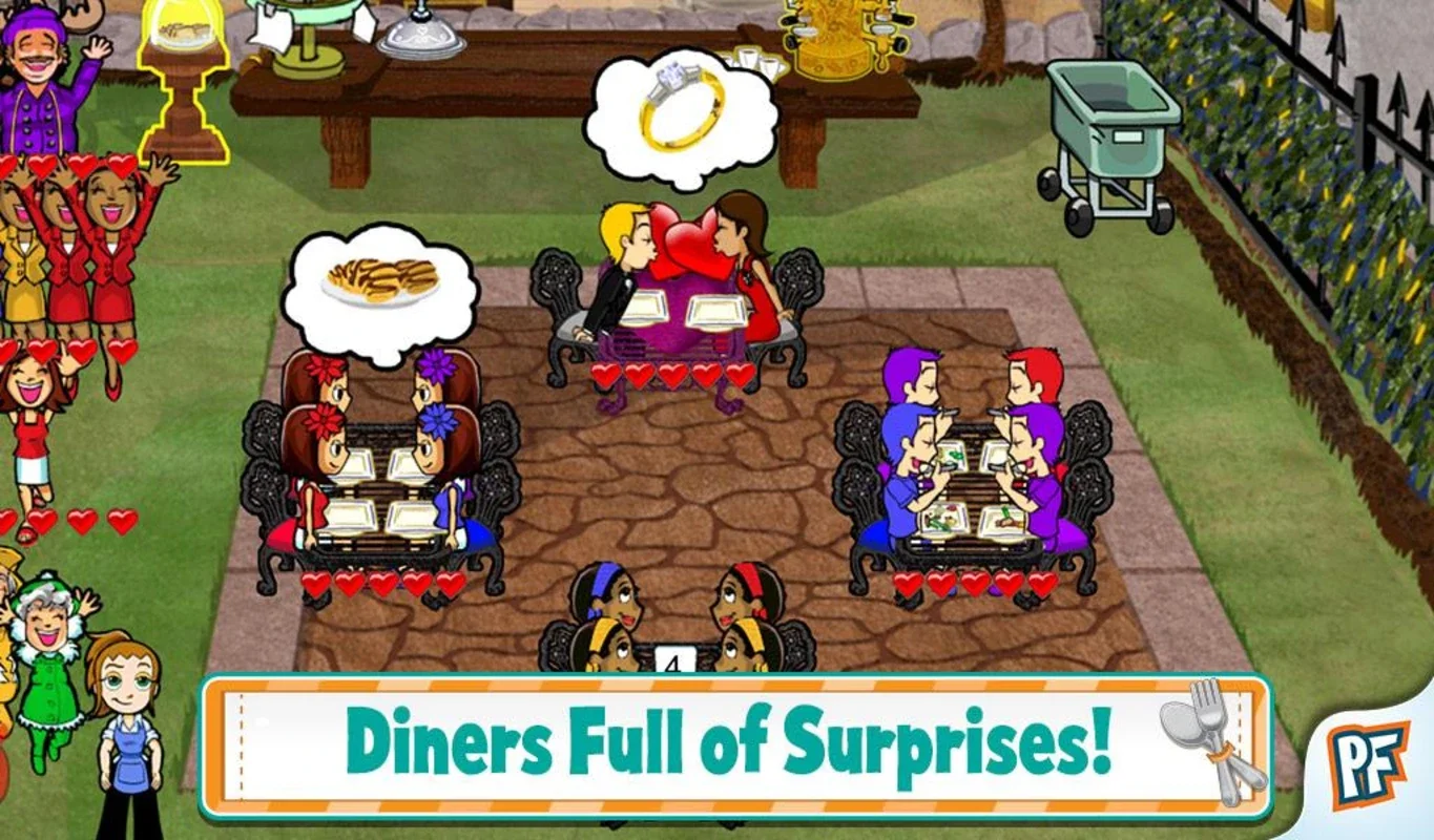 Diner Dash Classic for Android: Manage Your Restaurant