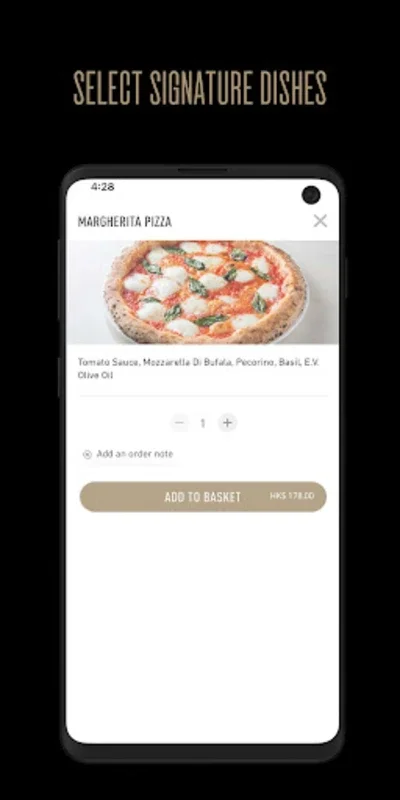 GO by Black Sheep Restaurants for Android - Swift Meal Delivery