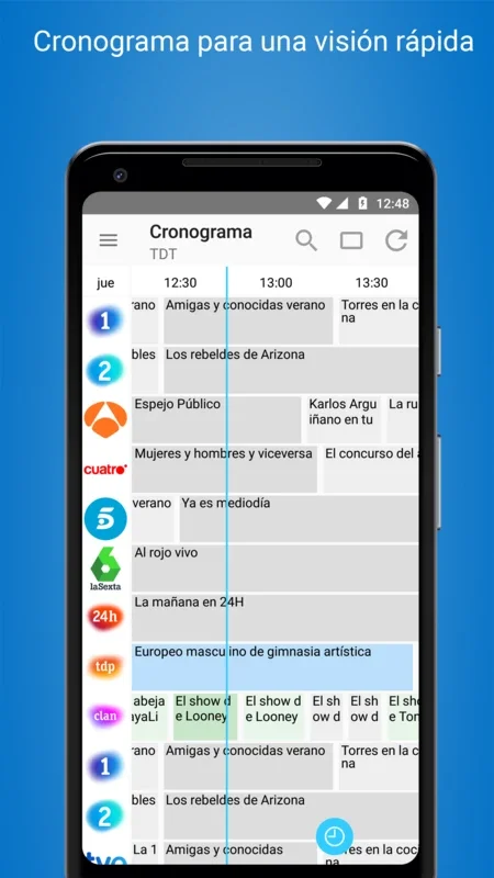 Guía TV+ España TDT EPG for Android - Find Spanish TV Shows