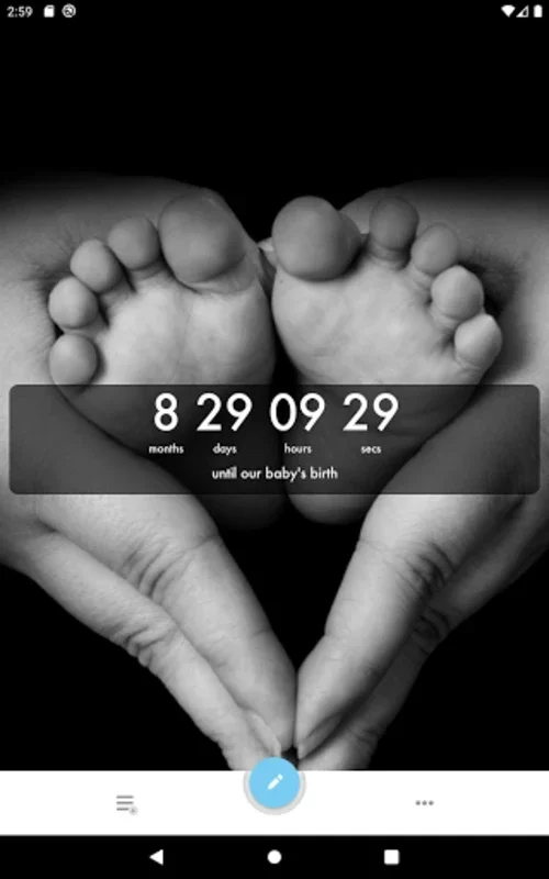 Baby Countdown for Android - Track Baby's Due Date