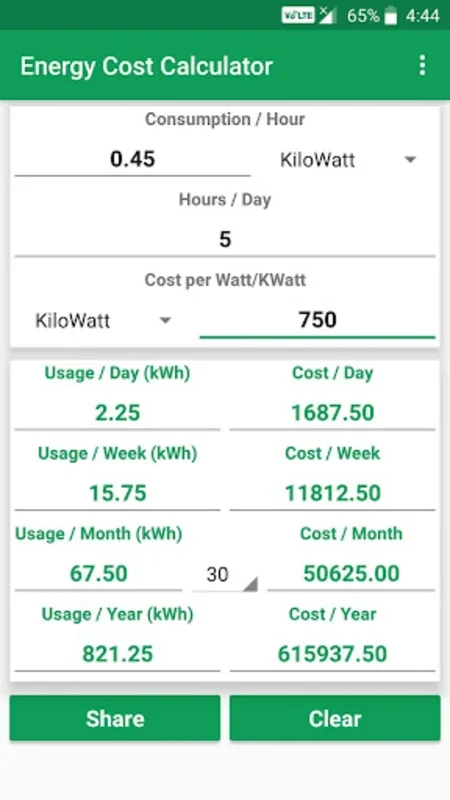 Energy Cost Calculator for Android: Track & Manage Energy Expenses