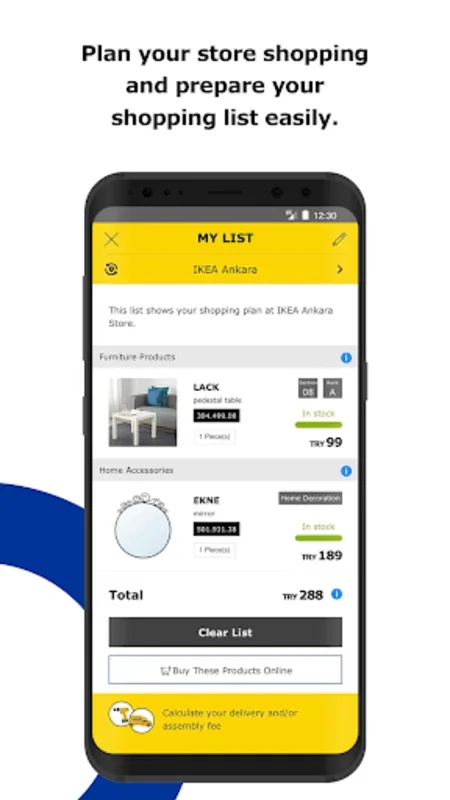 IKEA Türkiye for Android: Effortless Home Shopping on Your Phone