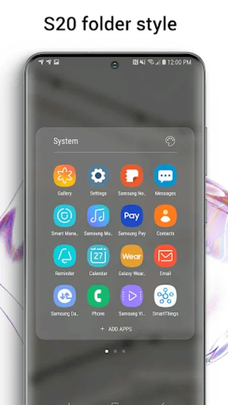 Cool S20 Launcher Galaxy OneUI for Android - Enhance Interface