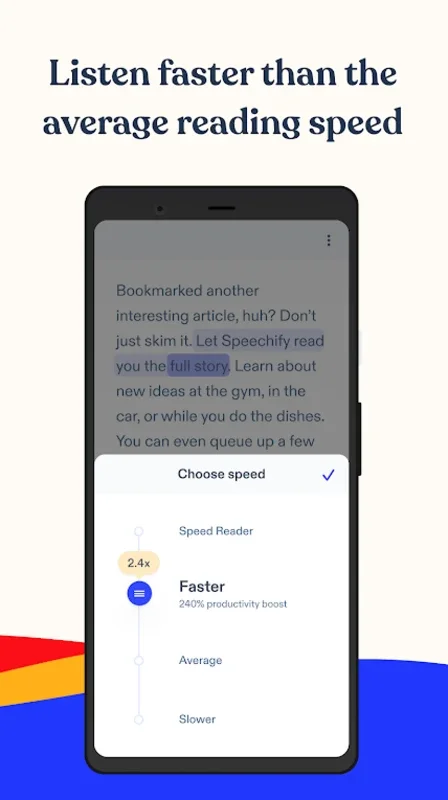 Speechify for Android: Listen to Any Text Effortlessly