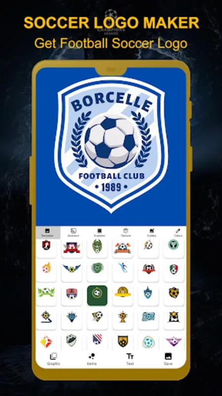 Soccer Logo Maker for Android - Create Professional Logos Easily