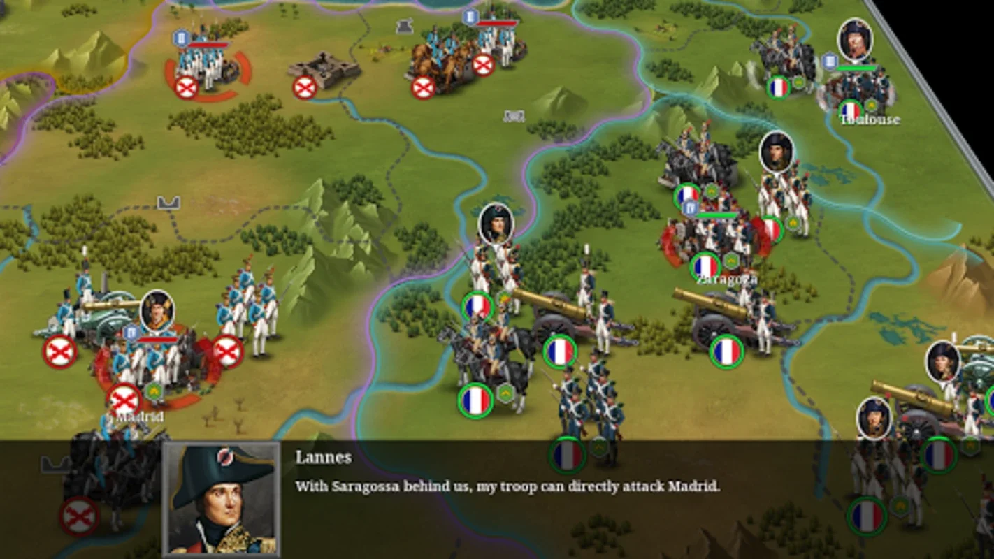 European War 6: 1804 -Napoleon for Android - Strategic Warfare